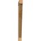 Ekena Millwork Traditional Block Rough Sawn Bracket, Western Red Cedar, 4"W x 36"D x 48"H BKT04X36X48TRA05RWR - alternate 4